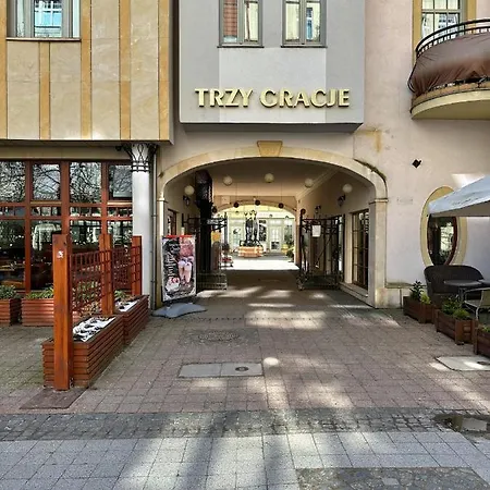 Appartamento Sopot Monte Cassino, 3 Gracje Balkon Esterno foto